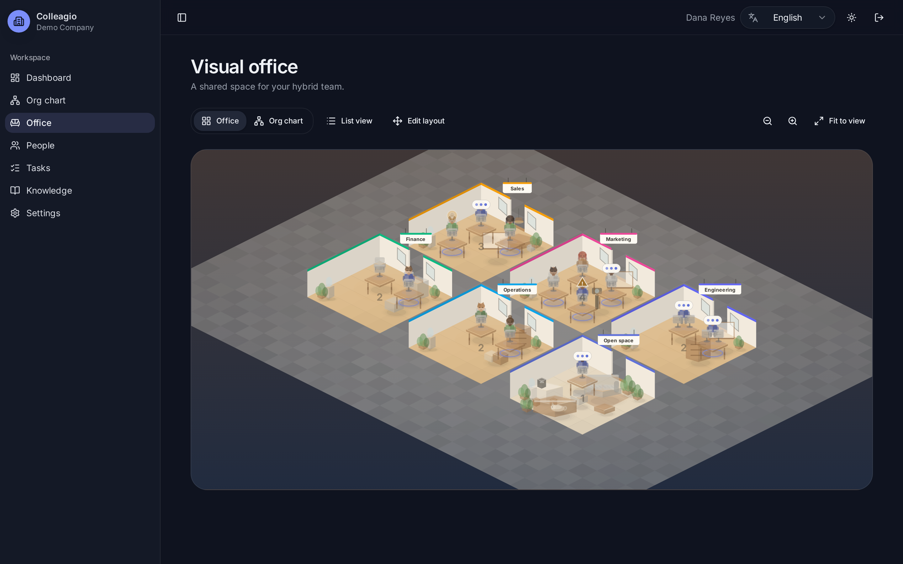 An office you can watch